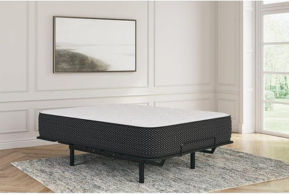 Signature Design by Ashley Limited Edition Plush 12 Inch Hybrid Mattress with Gel Memory Foam and Edge Support for Cool Sleep and Pressure Relief, Full, Fiberglass Free, Mattress In A Box