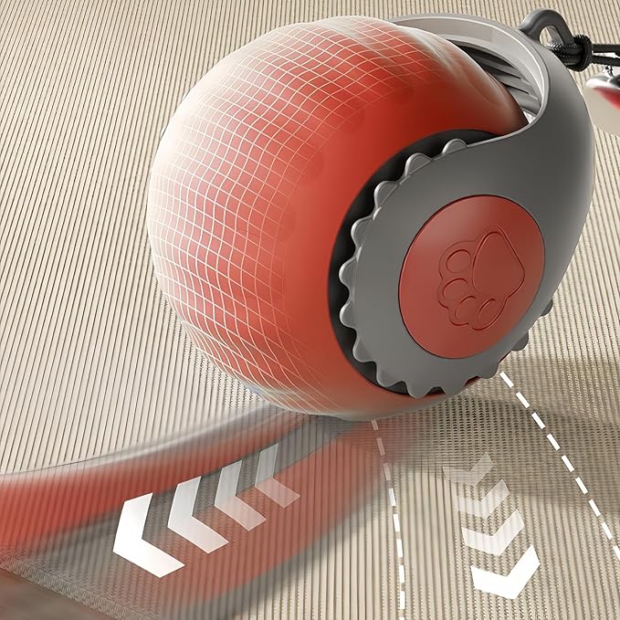 Upgraded ‘Racing Tail 5.0 ’Indoor Cat Interactive Toy: Sensor Cat Teasing Ball, Pet Electronic Chasing and Exercise Toy, Specially Designed for Bored Cats, Two Modes & One-Click Switching (2 pcs)-Mewly Pet