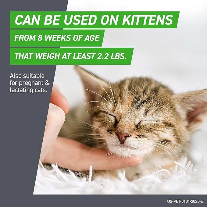 FRONTLINE Plus Flea and Tick Treatment for Cats Over 1.5 lbs. 6 Treatments-Mewly Pet