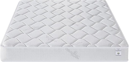 Oliver & Smith California King Mattress - 10 Inch Hybrid Cal King Mattress - Independent Coil System & High Density Premium Cold Foam with Breathable Polyester Cover - Comfort Tight Top- Medium Firm
