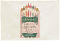 Kids Painting Training Rectangular Canvas Banner Flag Sign Poster Wall Decor Gift for Boys Girls,Practice Drawing Room Essential Gallery Nursery Classroom Playroom Wall Decor-Crayons Box Theme