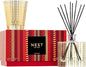 NEST New York Scented Classic Candle (8.1 oz) & Diffuser (5.9 fl oz) Set, Holiday - Reusable Glass Vessel - Vegan, Cruelty Free