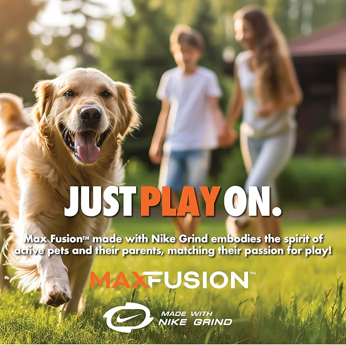 Max Fusion with Nike Grind, Dog Chew Toy, Arlee Weeble Treat Dispensing Toy for Dogs, Durable & Interactive for Pets, L-Mewly Pet