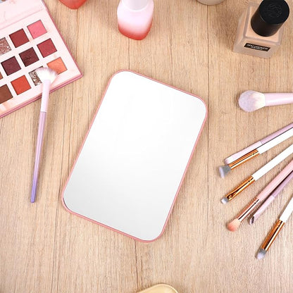 12Pack 8" Desktop Makeup Mirror, Travel Makeup Desk Mirror, Spa Party Mirrors 90°Adjustable Portable Folding Travel Mirrors for Spa Party, Girl, Women, Beauty Birthday Gift