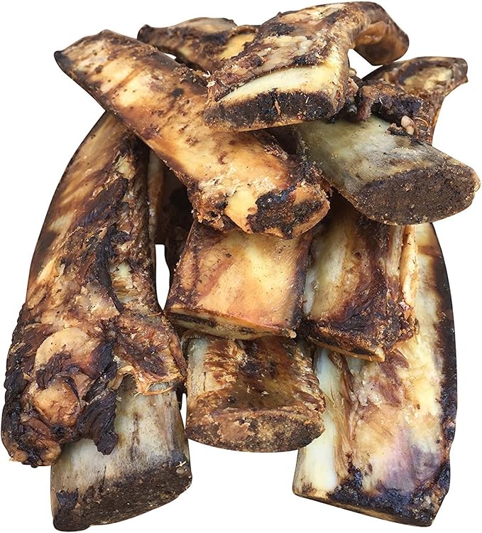 K9 Connoisseur Beef Marrow Rib Dog Bones Long Lasting 8 to 10 Inch Long - USA Made Single Ingredient for Medium Dogs Upto 50 Pounds - 16 Pack-Mewly Pet