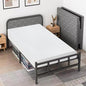 BestMassage | 12 Inch Full Mattress | Gel Memory Foam | Medium Firm Feel | White | Bed in a Box, CertiPUR-US Certified | Pressure Relief, Cooling Ventilated Foam | Breathable Knit Cover