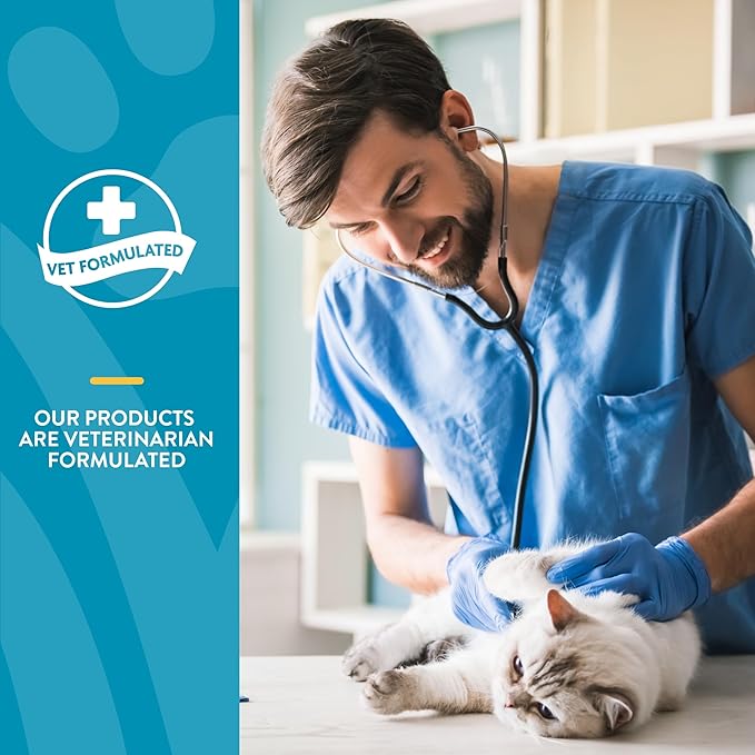 NaturVet Quiet Moments Calming Aid Cat Supplement Plus Melatonin – Helps Reduce Stress in Cats – for Pet Storm Anxiety, Motion Sickness, Grooming, Separation, Travel – 50 Ct. Soft Chews-Mewly Pet