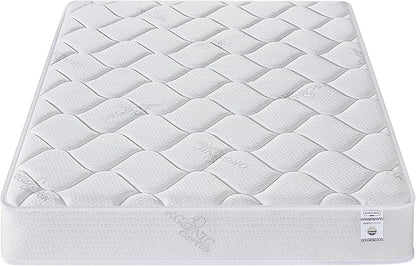 Queen Size Mattress - 10 Inch Cool Memory Foam & Spring Hybrid Mattress with Breathable Cover - Comfort Plush Euro Pillow Top - Rolled in a Box - Oliver & Smith