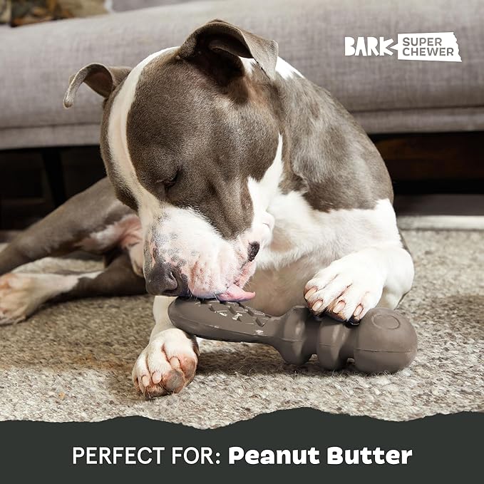 Barkbox Buck Wild Super Chewer Dog Toy for Medium to Large Dogs, Perfect for Dogs Who Love Gnawing, Shredding and Tough Playtime Fun-Mewly Pet