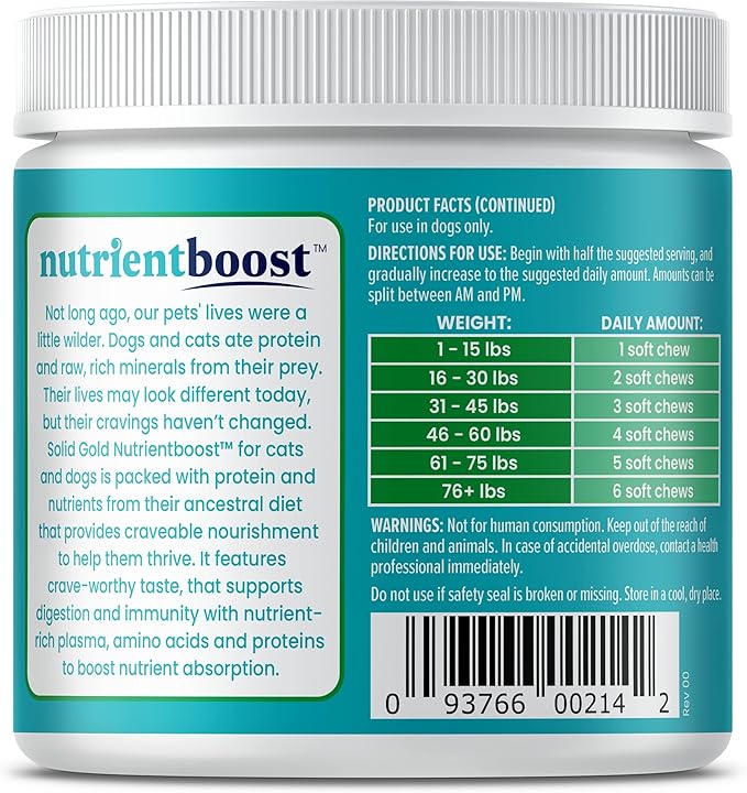 Solid Gold Calming Chews for Dogs - Dog Calming Chews w/Melatonin for Separation, Stress & Hyperactivity Relief - Supports Relaxation for Travel, Fireworks & Storms - All Ages & Sizes - Bacon 120ct-Mewly Pet