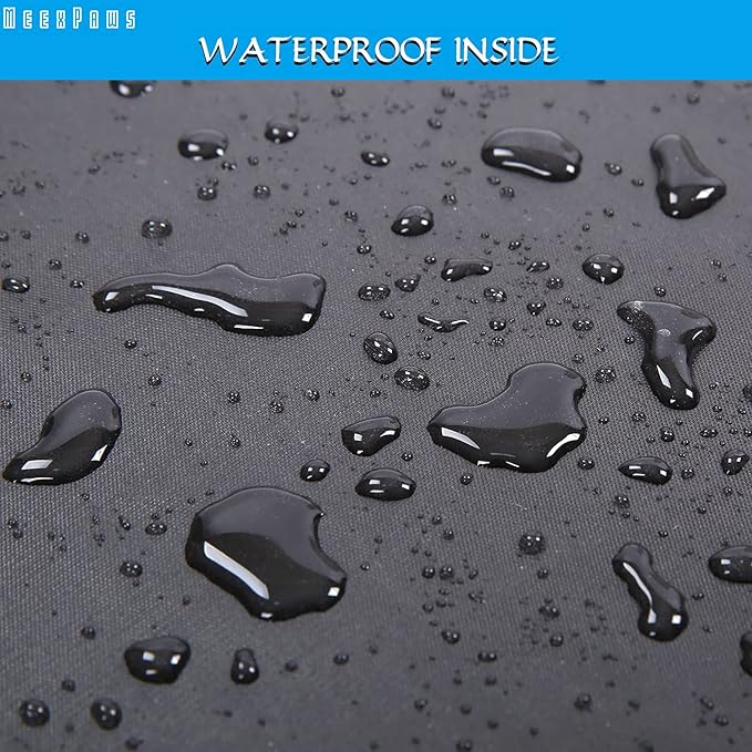 MEEXPAWS Cat Litter Box Enclosure Furniture Hidden, Cat Washroom Bench Storage Cabinet Small 19.7'' x 19.7'' x 19.7''| Dog Proof | Waterproof Inside | Easy Clean | Easy Assembly | Odor Control(White)-Mewly Pet