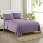 Full Size Sheet Sets - Breathable Luxury Sheets with Full Elastic & Secure Corner Straps Built In - 1800 Supreme Collection Extra Soft Deep Pocket Bedding Set, Sheet Set, Full, Plum