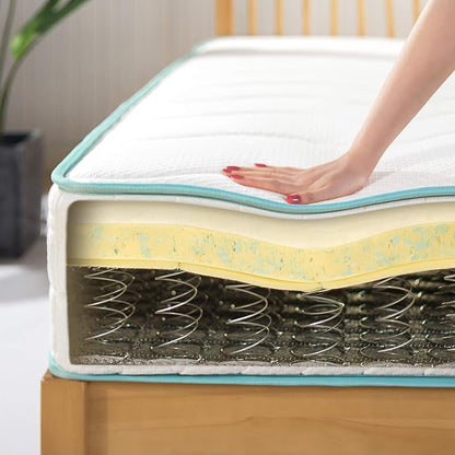 ZINUS 10 Inch Tight Top Spring Mattress, Twin, Innerspring Mattress, CertiPUR-US Certified, Mattress in A Box