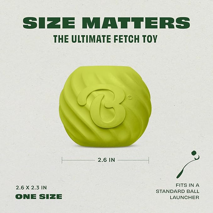 Benebone 2-Pack Rubber Ball-Mewly Pet