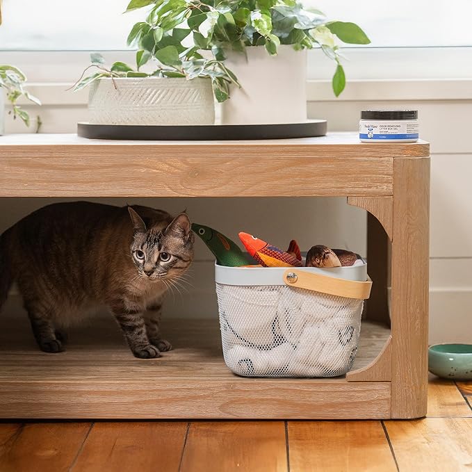 Fresh Wave Odor Removing Litter Box Gel, 7 oz. |Pack of 2 | Safer Pet Odor Eliminator for Home and Litter Box Area-Mewly Pet