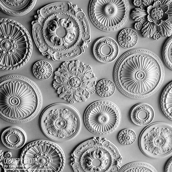Ekena Millwork Bradford Ceiling Medallion, Copper Green Patina