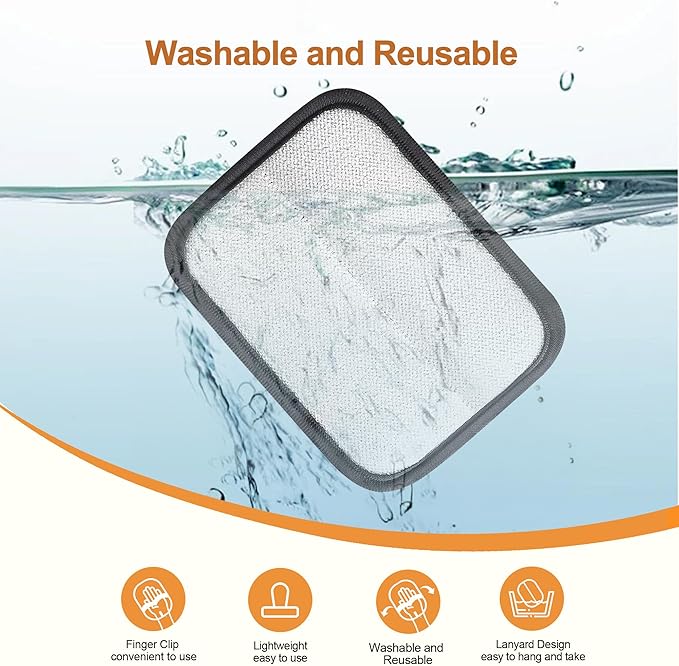 4 Pack Electrostatic Pet Hair Removal Gloves, Reusable Washable Dog & Cat Hair Remover Gloves for Furniture, Carpet, Car Seats, Effortless Cleaning-Mewly Pet