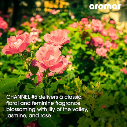 AROMAR Premium Fragrance Oil - Essential Oil for Diffusers & Home Aromatherapy - Channel #5-8oz