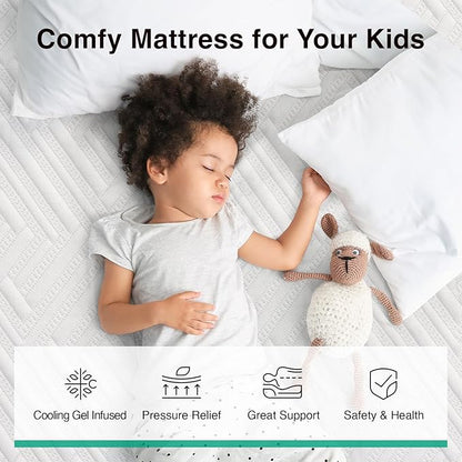 Novilla Full Size Mattress, 8-Inch Gel Memory Foam Mattress for Pressure Relief, Enhanced Support & Plush Comfort, Full Bed in a Box, Bliss
