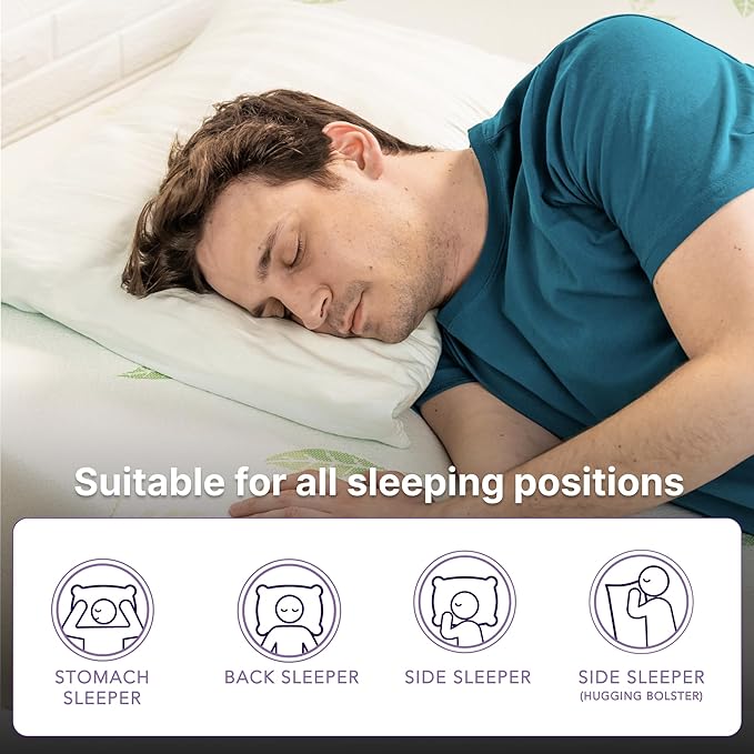 NapQueen King Size, 10 Inch Anula Green Tea Infused Memory Foam Mattress, Bed in a Box, CertiPUR-US Certified Mattress