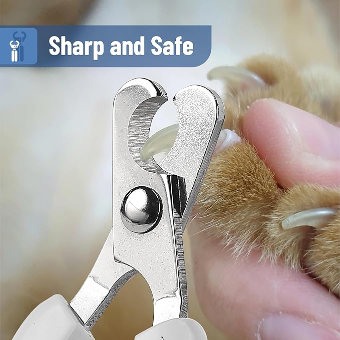 Mr. Pen Cat Nail Trimmer - Purple, Cat & Kitten Nail Clippers, Pet Claw Trimmer-Mewly Pet