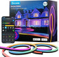 Govee Outdoor Neon Rope Lights, 65.6ft RGBIC IP67 Waterproof Outdoor Decorations with 64 Scene Modes, Music Sync, Flexible LED Outdoor Lights, Outdoor Lights Work with Alexa, Google Assistant