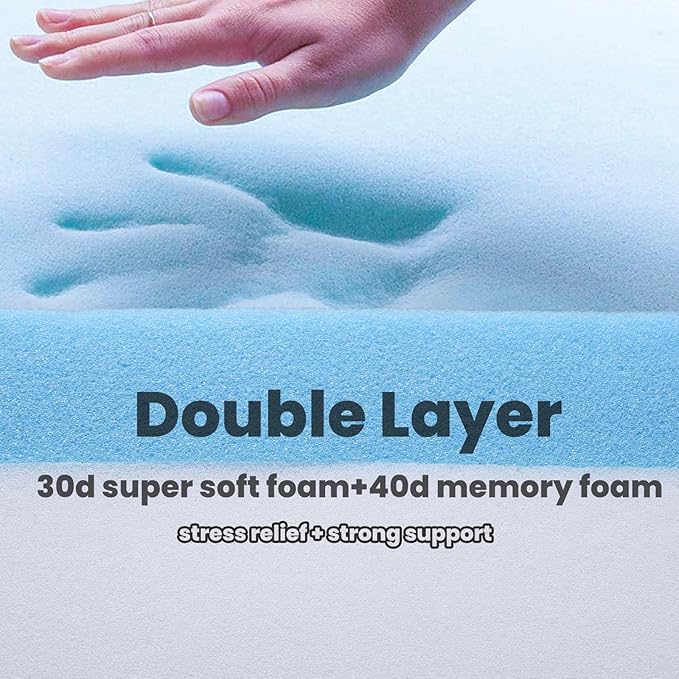 Laifug Orthopedic Memory Foam Dog Bed Extra Large Dog Bed with Pillow and Durable Water Proof Liner & Removable Washable Cover & Smart Design(Dark Grey)-Mewly Pet