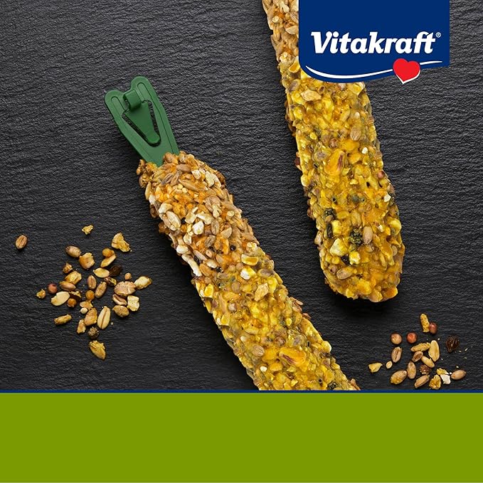 Vitakraft Crunch Sticks Hamster Treat - Hamster Chew Sticks - Supports Dental Health, Long-Lasting Fun (Peanut & Honey)-Mewly Pet