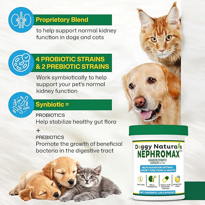 NEPHROMAX™ Kidney Support Supplement Cats 360-Mewly Pet