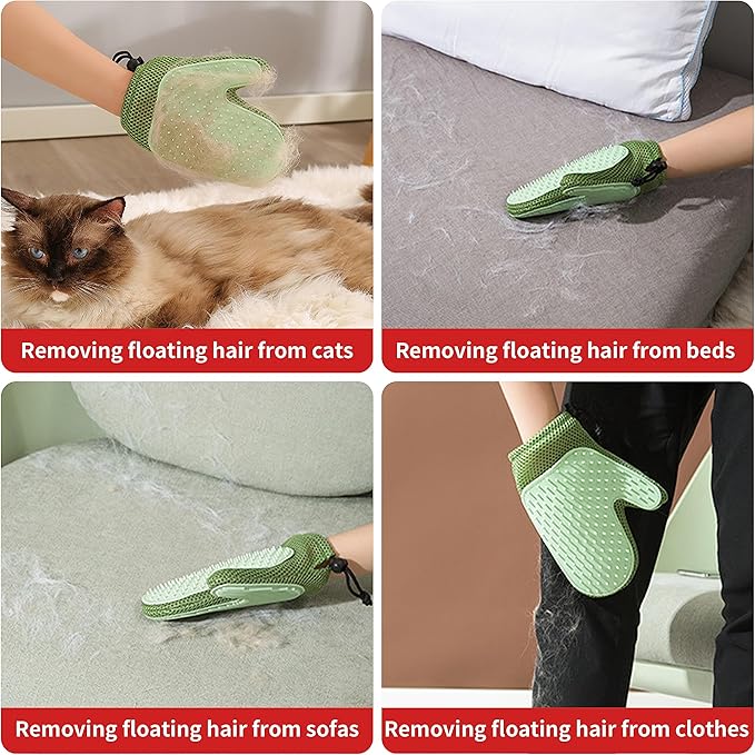 Cat Clippers for Matted Hair, Cat Grooming Kit, Cordless Cat Shaver for Long Hair, Low Noise Paw Trimmer, Cat Hair Trimmer for Grooming,Quiet Pet Hair Clippers Tools for Cats Dogs (Red)-Mewly Pet