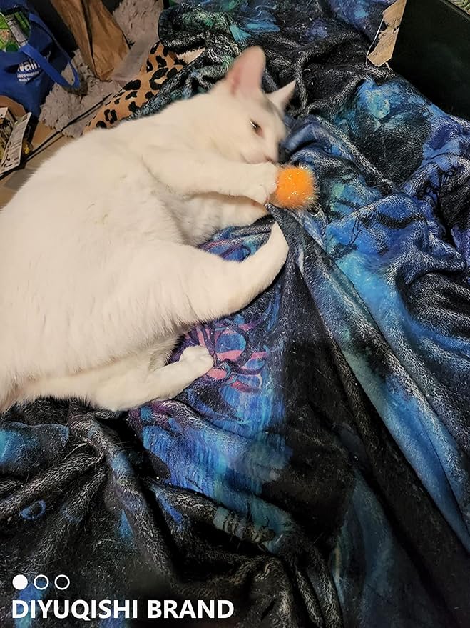 50-Pack Soft Cat Toy Balls – Fun Playtime & Exercise for All Cats (1.5 inch, Cat Toys Mega Set)-Mewly Pet