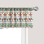 Ambesonne Mexican Window Valance, Latin American Cultural Native Borders Indigenous Saguaro Sombrero Tequila Bottle, Curtain Valance for Kitchen Bedroom Decor with Rod Pocket, 42" x 12", Jade Green