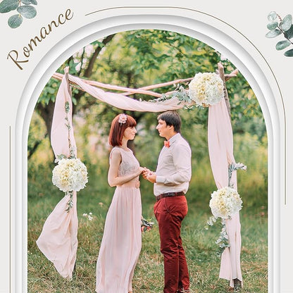 Zeyune 200 Pcs Hydrangea Artificial Flowers, Silk Flower Heads with Stems, Fake Hydrangea Bouquet for Wedding Arch Centerpiece DIY Floral Home Decoration (White and Champagne)