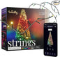 Twinkly App-Controlled 65.6ft Smart String LED Lights with 250 RGB+W LEDs - WiFi & Bluetooth Connectivity, Sync with Music, Indoor/Outdoor Use (IP44), Compatible with Google Assistant & Amazon Alexa