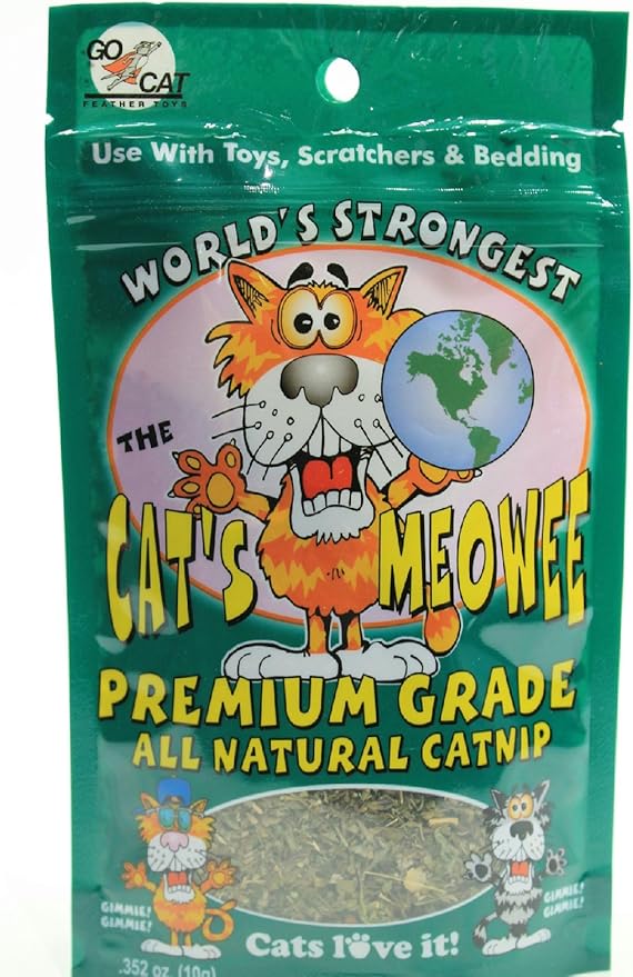 The Cat's Meowee Organic Catnip 0.352 oz-Mewly Pet