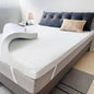 Airensky 2 Inch Memory Foam Mattress Topper, Cooling Gel Infused High Density Cal King (72"x84") Topper with Removable Washable Cover, Bed Topper for Pressure Relief Back Pain, CertiPUR-US Certified