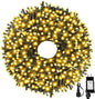 105FT 300LEDs Christmas Lights Outdoor Indoor 8 Modes for Christmas Tree Party Decoration, 100% UL Listed (Warm White)