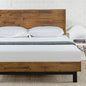 ZINUS Tricia Wood Platform Bed Frame with Adjustable Headboard / Wood Slat Support with No Box Spring Needed / Easy Assembly, Full