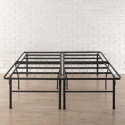 Best Price Mattress 18 Inch Metal Platform Beds w/Heavy Duty Steel Slat Mattress Foundation (No Box Spring Needed)
