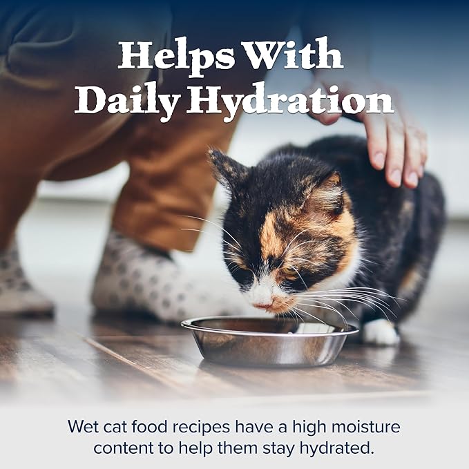 Blue Buffalo Wilderness Rocky Mountain Recipe Natural High Protein Wet Food for Adult Cats, Trout in Tasty Gravy, 5.5-oz cans, Pack of 24-Mewly Pet