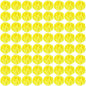 Auihiay 64pcs Hydrangea Artificial Flowers, Yellow Silk Hydrangea Heads with Stems, Hydrangea Flowers for DIY Wedding Centerpiece Baby Shower Home Party Decor (Yellow)