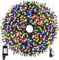 170FT 500LEDs Christmas Lights Outdoor Indoor String Lights 8 Modes Memory Function for Christmas Tree Party Decoration, 100% UL Listed (Multicolor)