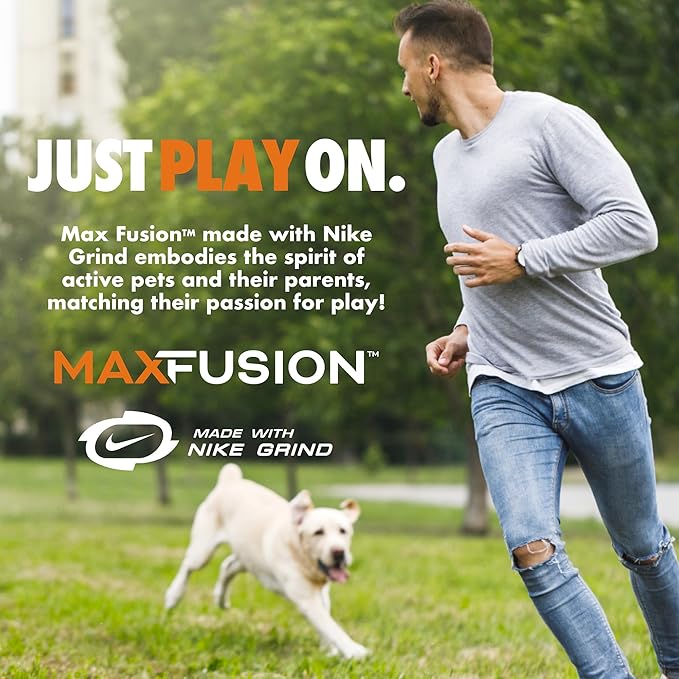 Max Fusion with Nike Grind, Dog Chew Toy, Arlee Weeble Treat Dispensing Toy for Dogs, Durable & Interactive for Pets, M-Mewly Pet