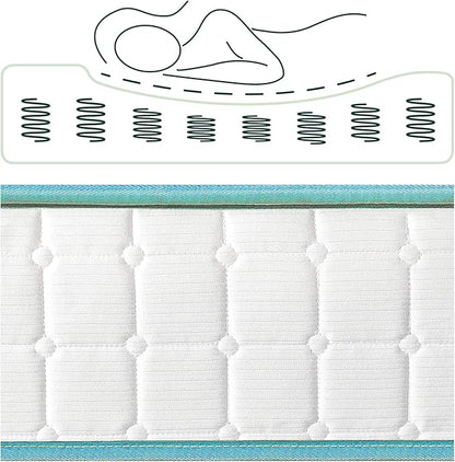 ZINUS 10 Inch Tight Top Spring Mattress, Twin, Innerspring Mattress, CertiPUR-US Certified, Mattress in A Box