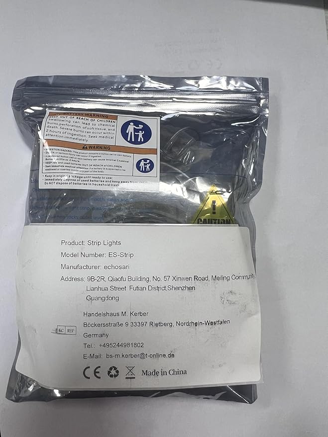 echosari Battery Operated Motion Sensor Cabinet Strip Lights, 9.8Ft 90 LED Counter Closet Strip Light, Motion & Night Sensor Safe Tape Light for Stairs Wardrobe Kitchen (Cool White)