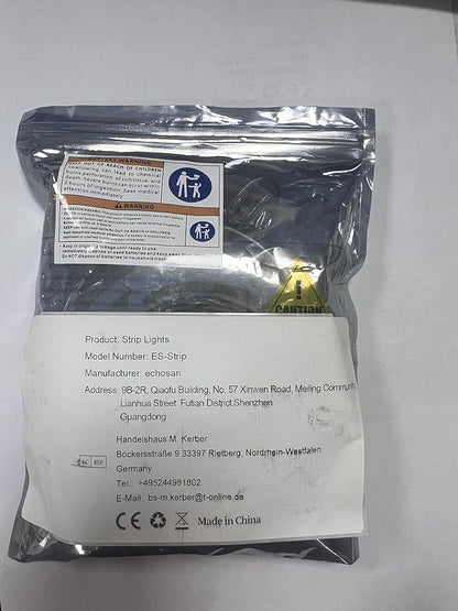 echosari Battery Operated Motion Sensor Cabinet Strip Lights, 9.8Ft 90 LED Counter Closet Strip Light, Motion & Night Sensor Safe Tape Light for Stairs Wardrobe Kitchen (Cool White)