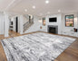 Keen Home Design Area Rugs - 10x14 Non-Shedding, Abstract Rugs for Kitchen, Living Room, Bedroom, Dining Room, Entryway - Size: 9'10" x 14', Abstract Cream/Grey