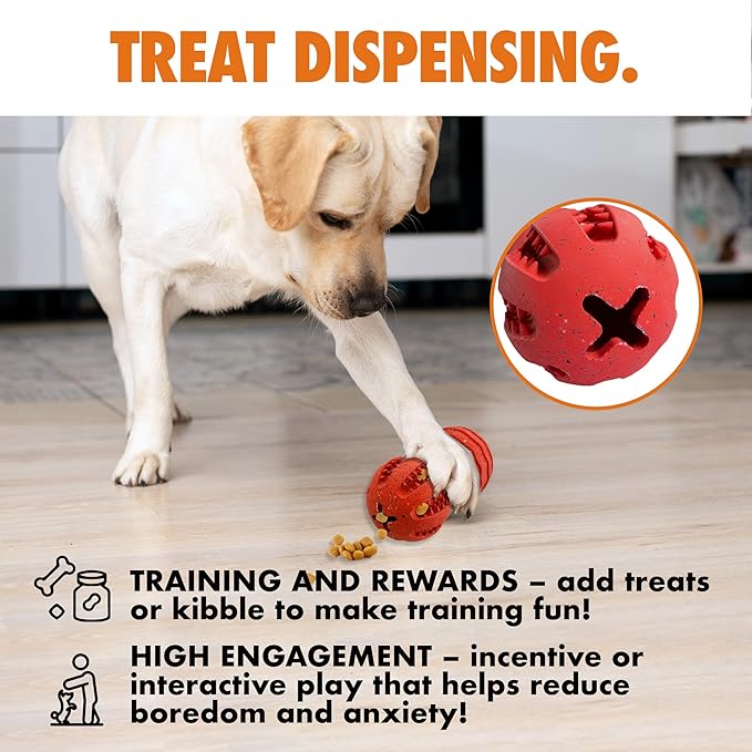 Max Fusion with Nike Grind, Dog Chew Toy, Arlee Weeble Treat Dispensing Toy for Dogs, Durable & Interactive for Pets, L-Mewly Pet