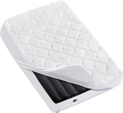 Toddler Travel Kids Air Mattress Protector Waterproof, Compatible with SlumberTot Toddler Blow Up Mattress Inflatable Kids Travel Bed