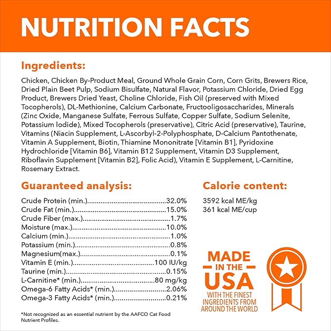 IAMS Proactive Health Adult Urinary Tract Healthy Dry Cat Food with Chicken, 22 lb. Bag-Mewly Pet